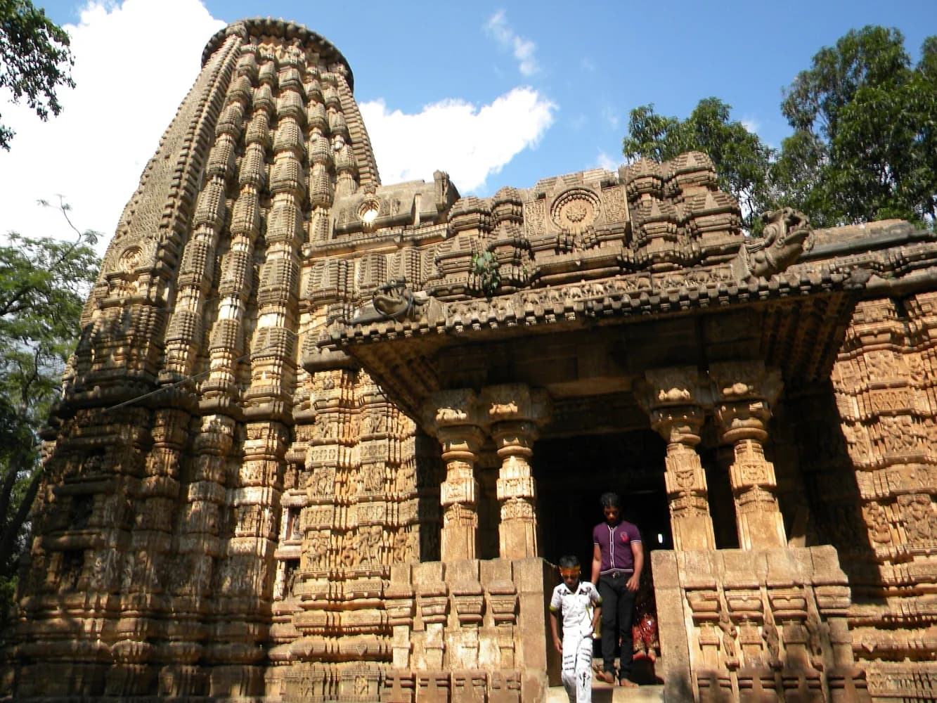 The entrance of Bhoramdeo Temple